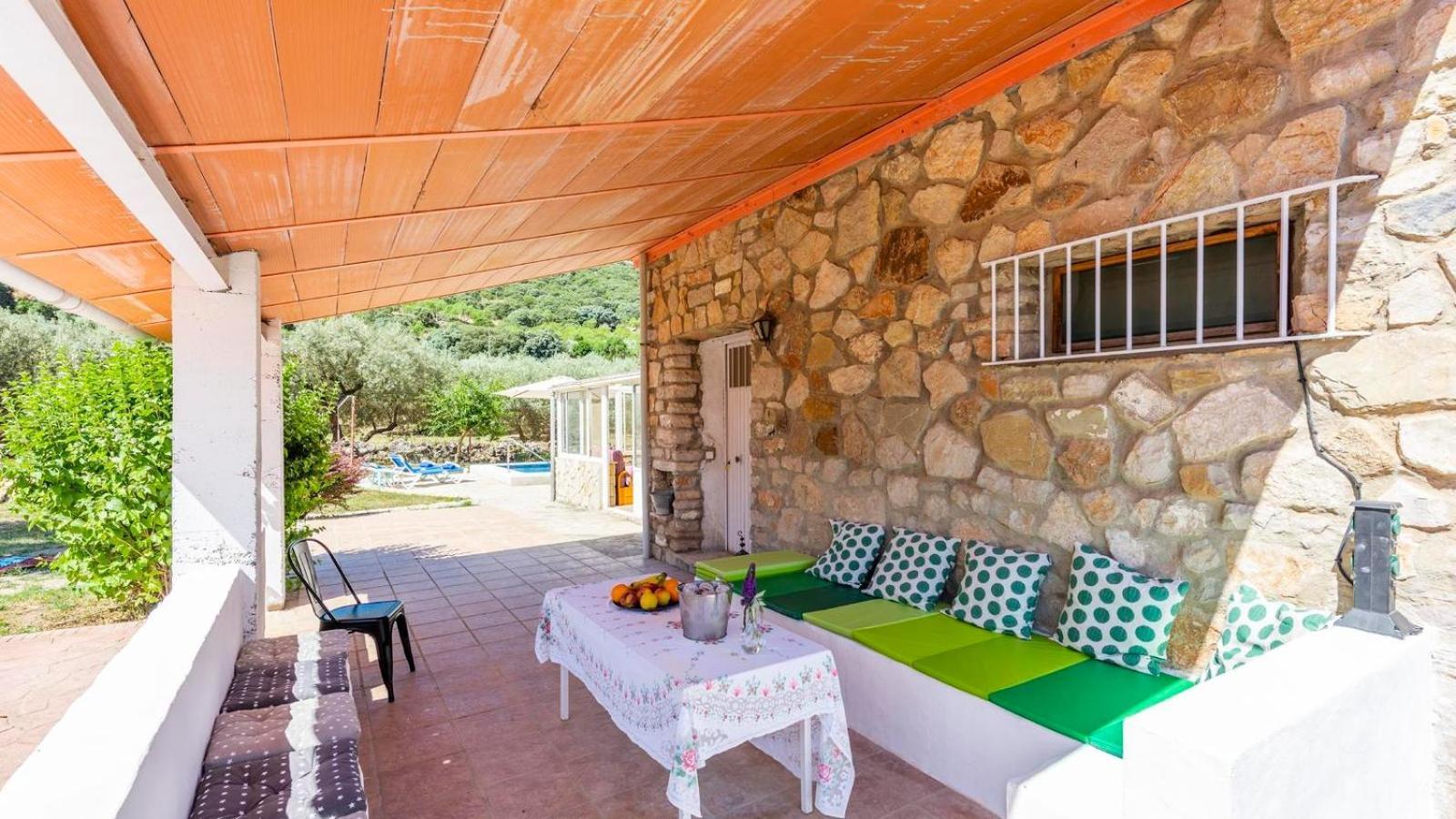 Casa Rural El Ciruelo Loco Alfarnate By Ruralidays Alfarnatejo Eksteriør billede